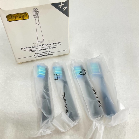 4 Pack Electric Toothbrush Replacement Heads Compatible with Fairywill - Picture 1 of 3